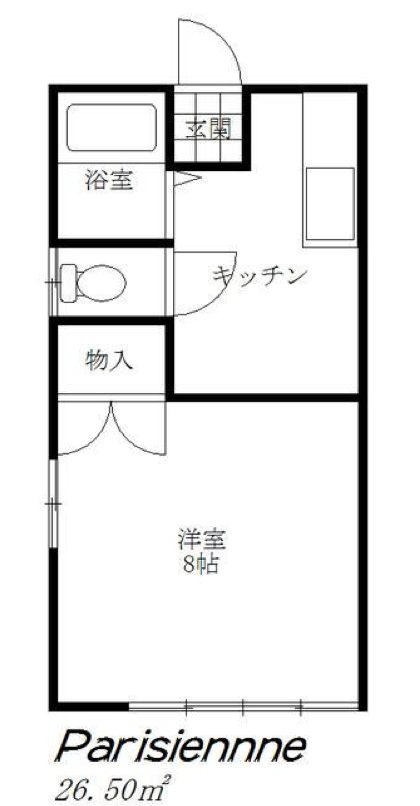 パリジェンヌA　201号
